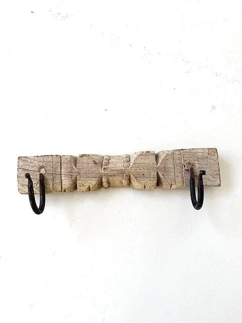 wall hook , timber wall hook , byron bay homewares