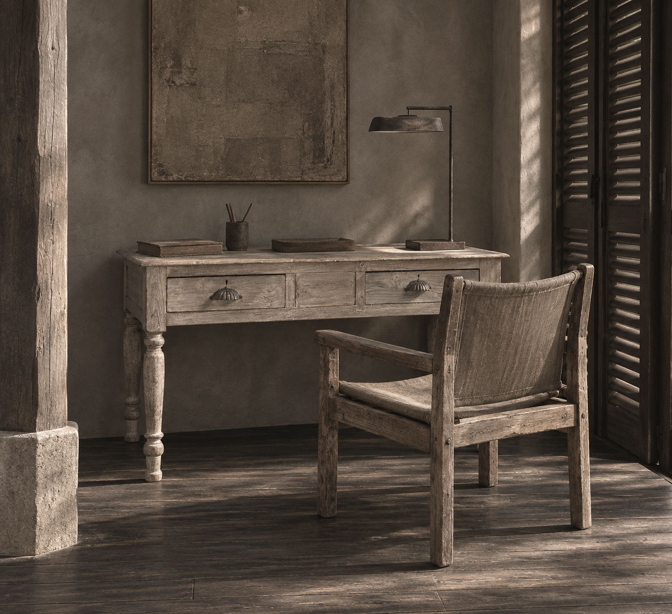desk , bathroom vanity
