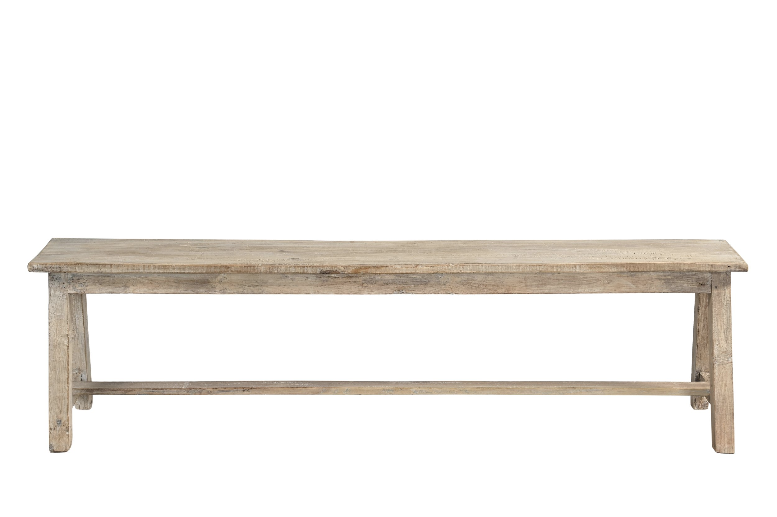 BENCH SEAT SUN BLEACHED TEAK / 324