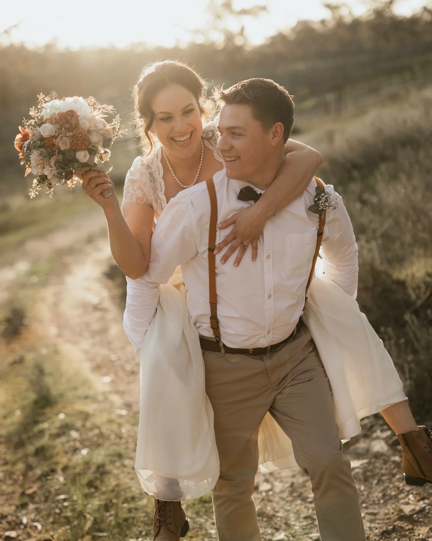 C A S S +  J E S S E
There’s something magical about rustic weddings, and Cass and Jesse’s day in Sevenhill had it all. A golden South Aussie backdrop, two humans madly in love, and a whole lotta happy tears (and maybe a few sneaky dance