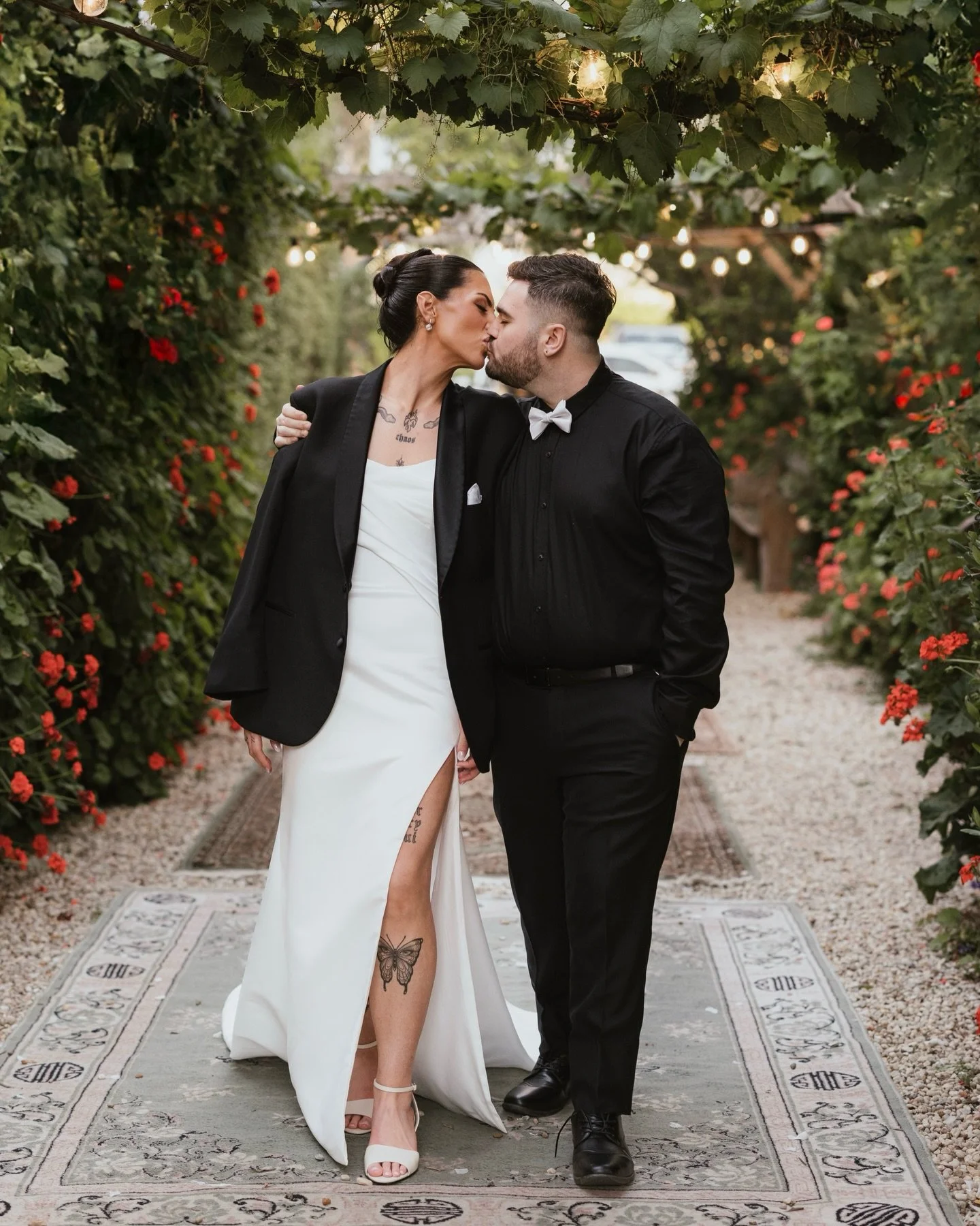B R I D G E T +  C A M E R O N

Under moody skies and wrapped in garden magic, these two promised forever.
⁠
Aldinga Secret Garden turned it on! Wild greenery, winding paths, and that soft cloudy light that makes everything feel a little more cinemat