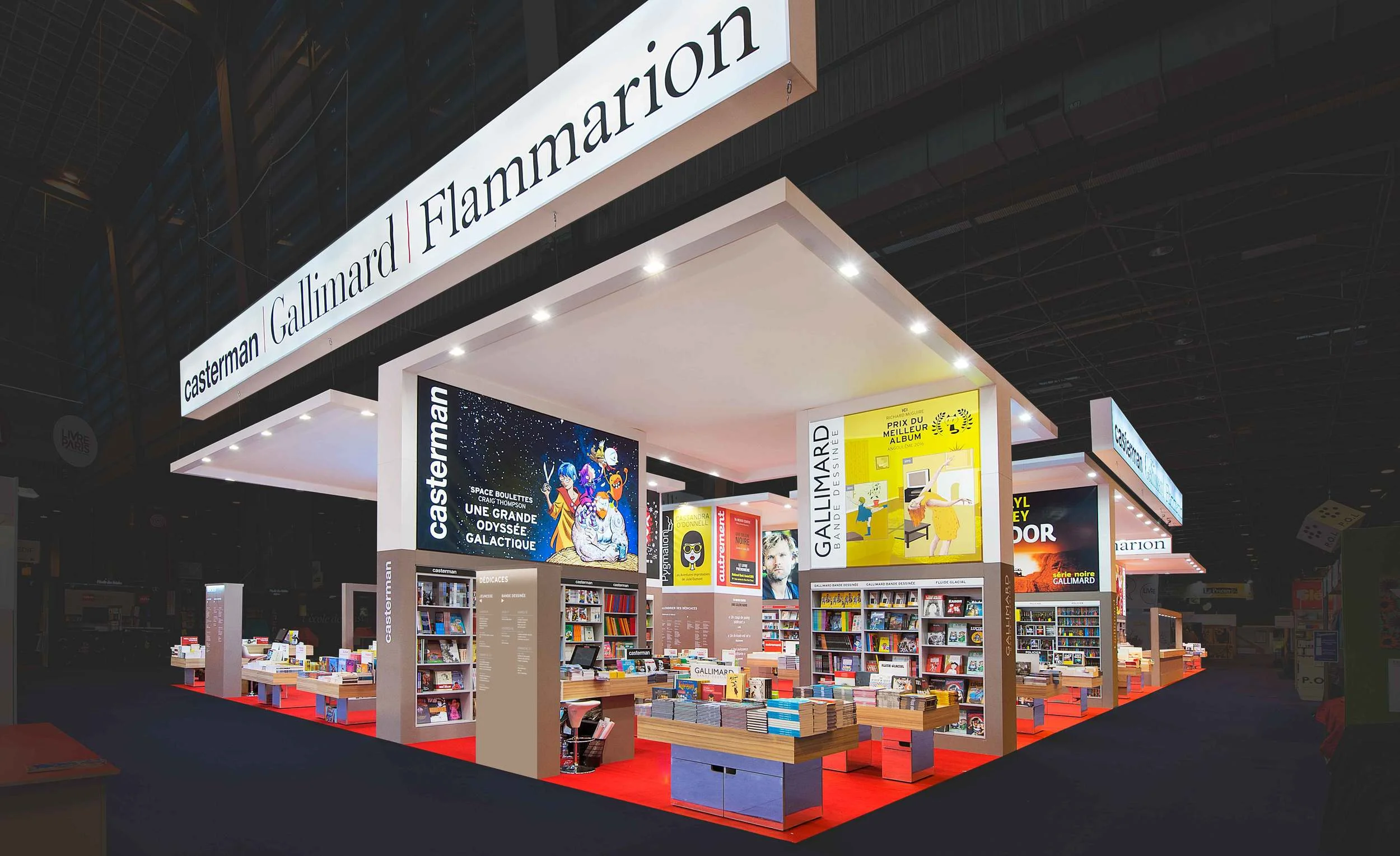 Narrative Installe Deux Des Plus Grands Stands Du Salon Du Livre