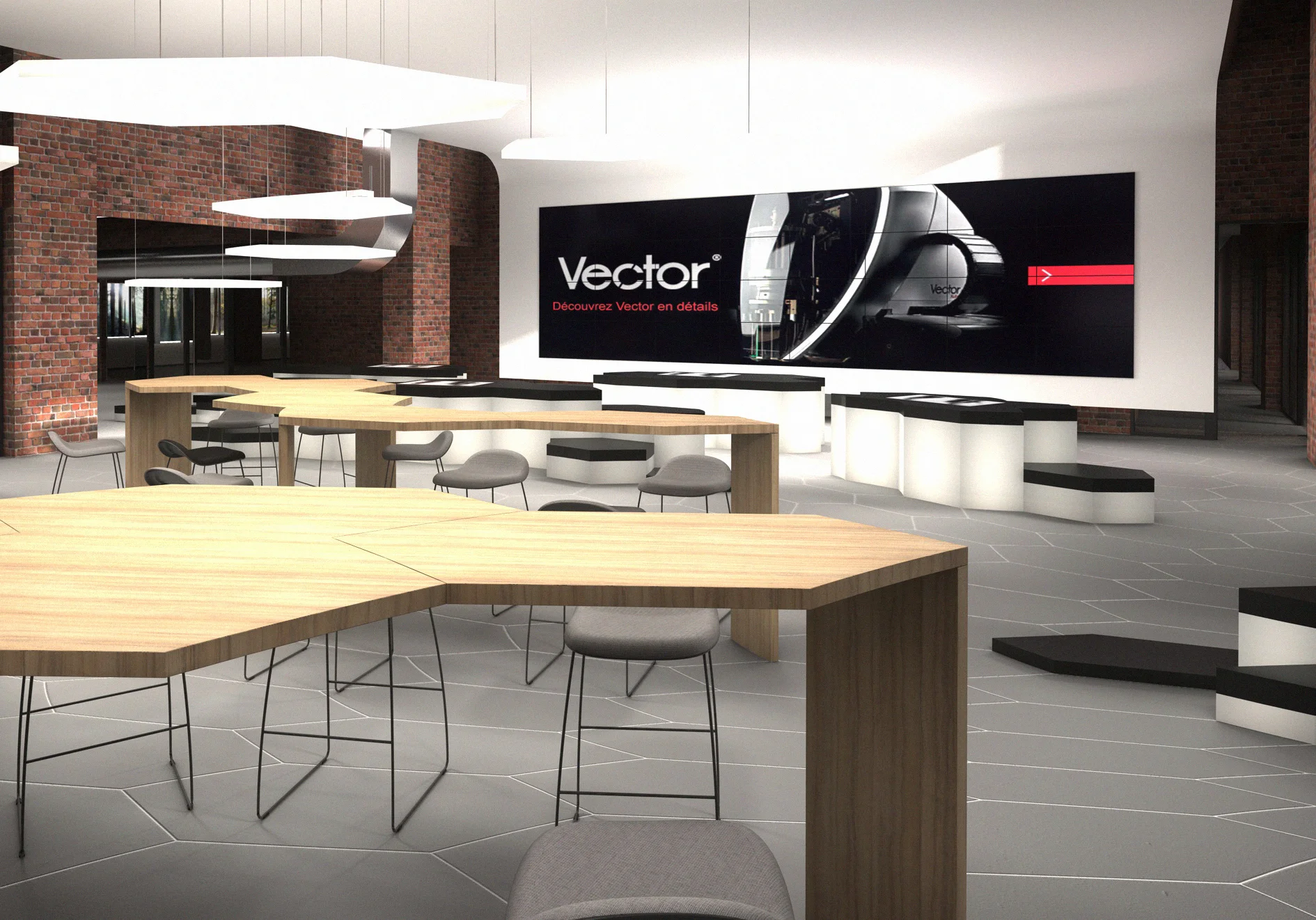 Projet de show-room pour Lectra