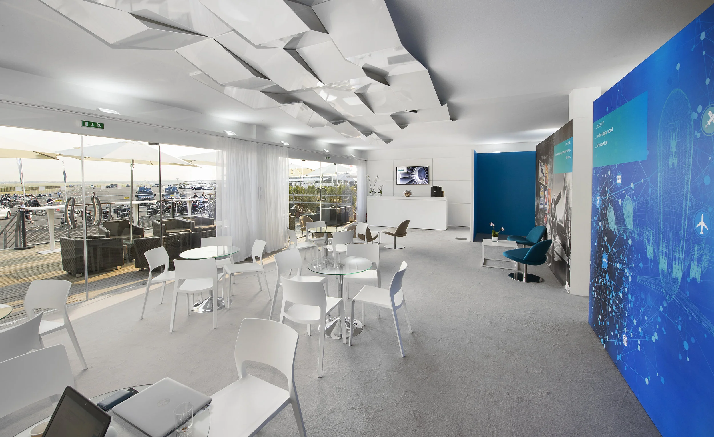Chalet Siemens au salon du Bourget (SIAE) 2017