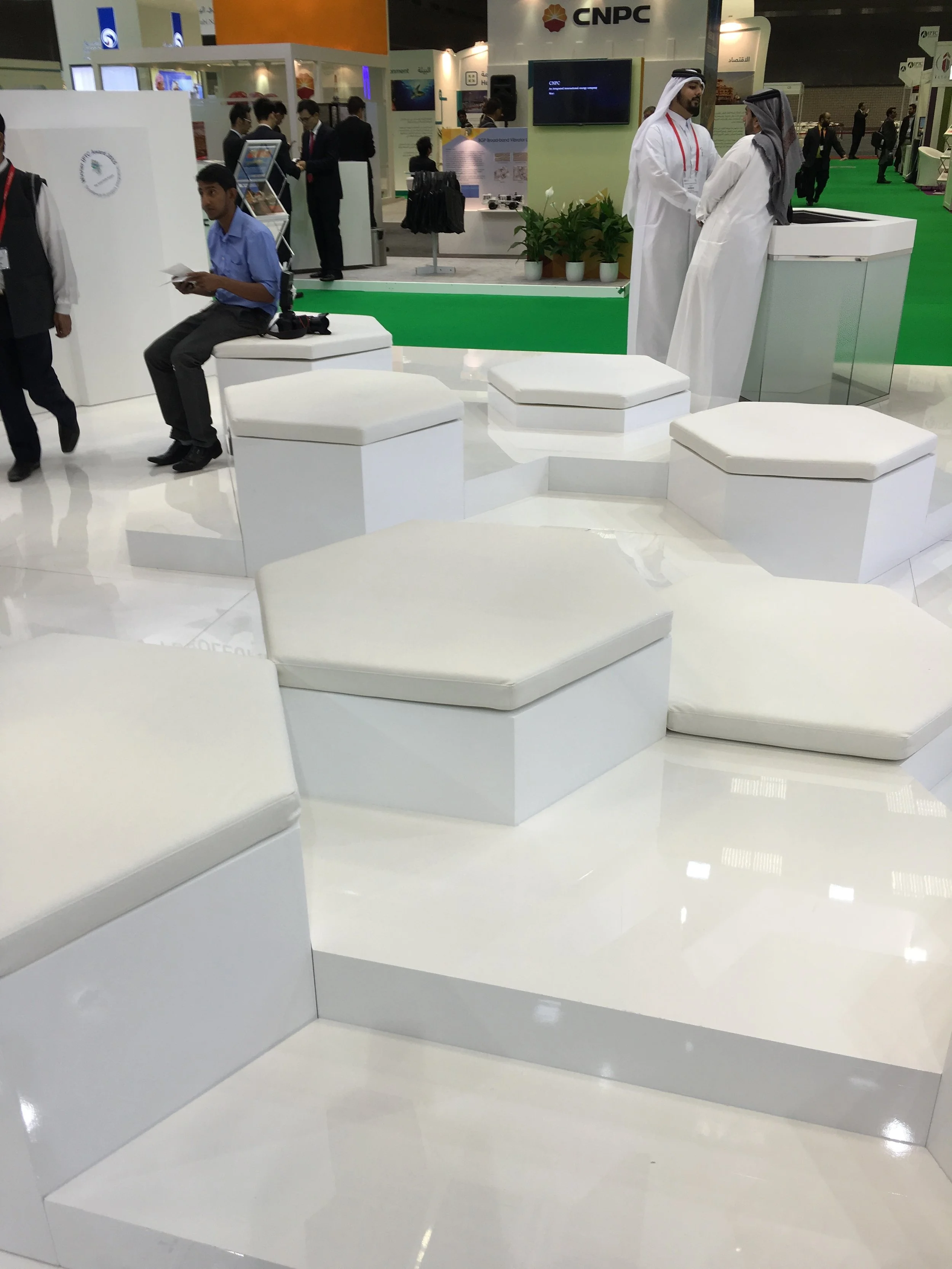 Stand Total au salon IPTC