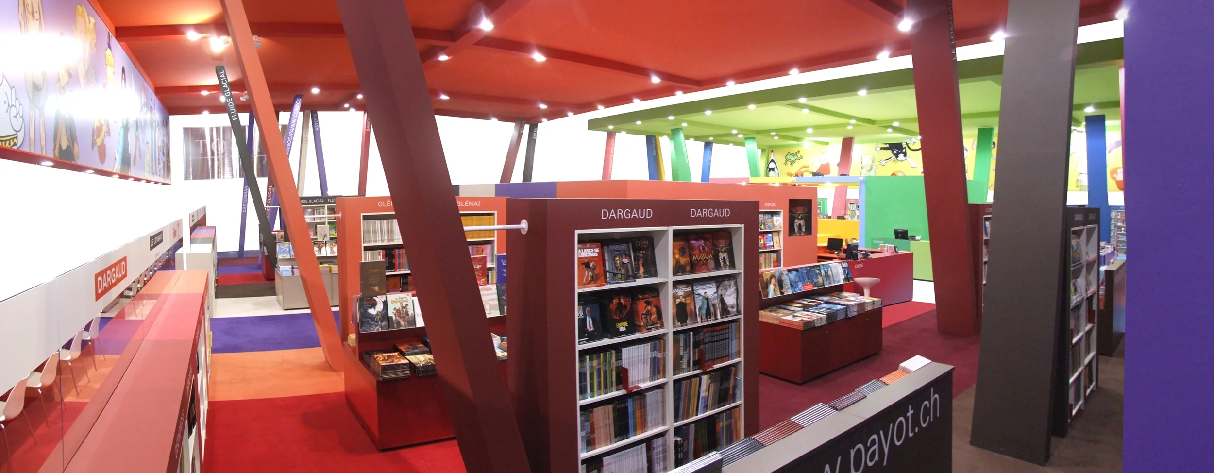 Stand Payot au salon du livre de Genève