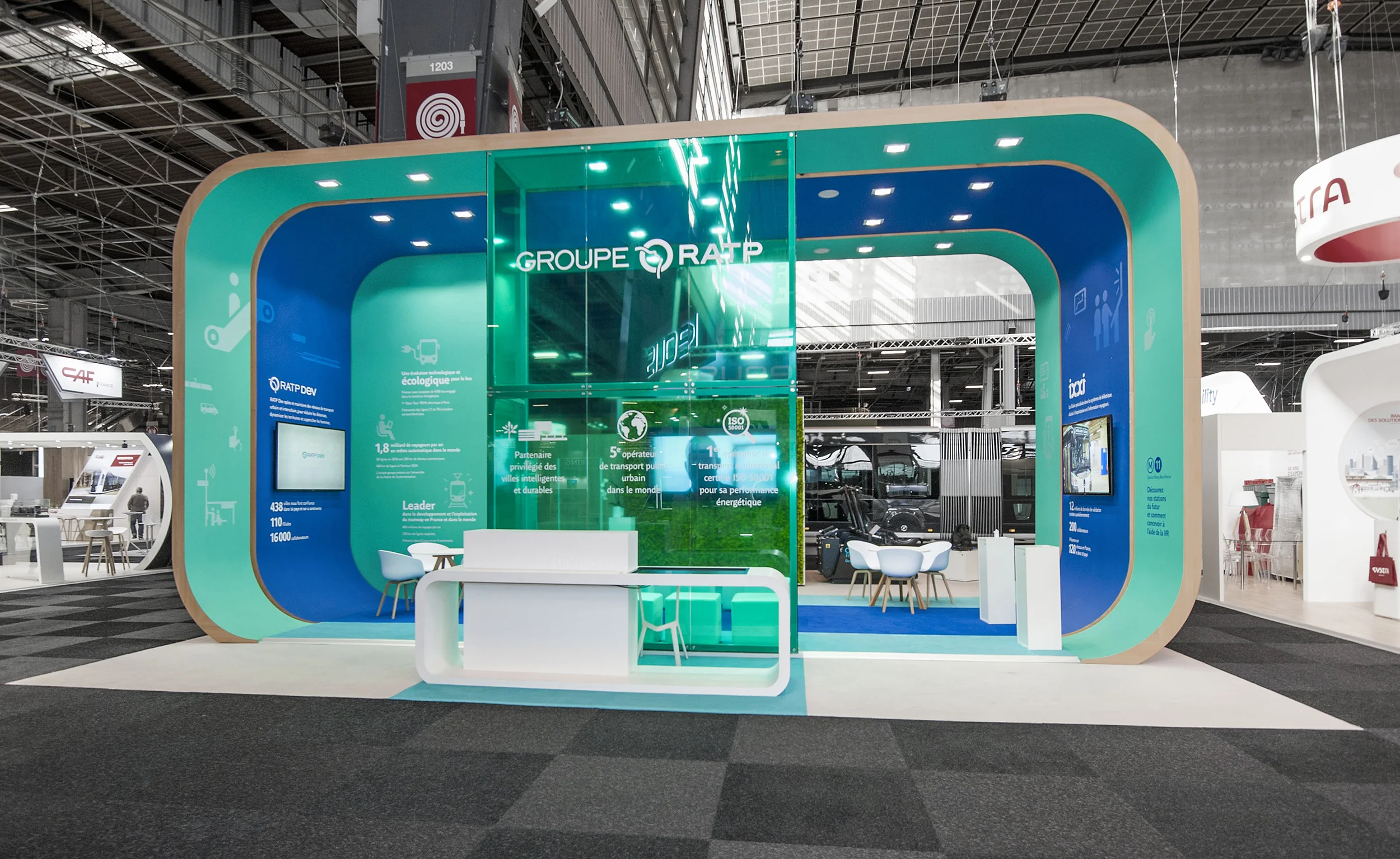 Stand Groupe RATP au SEM 2018
