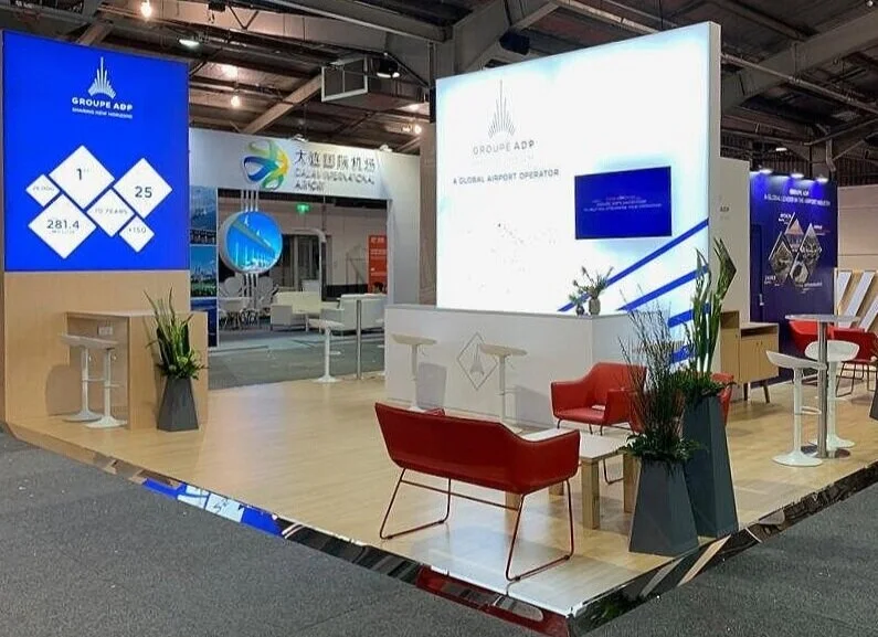 Un stand très ouvert