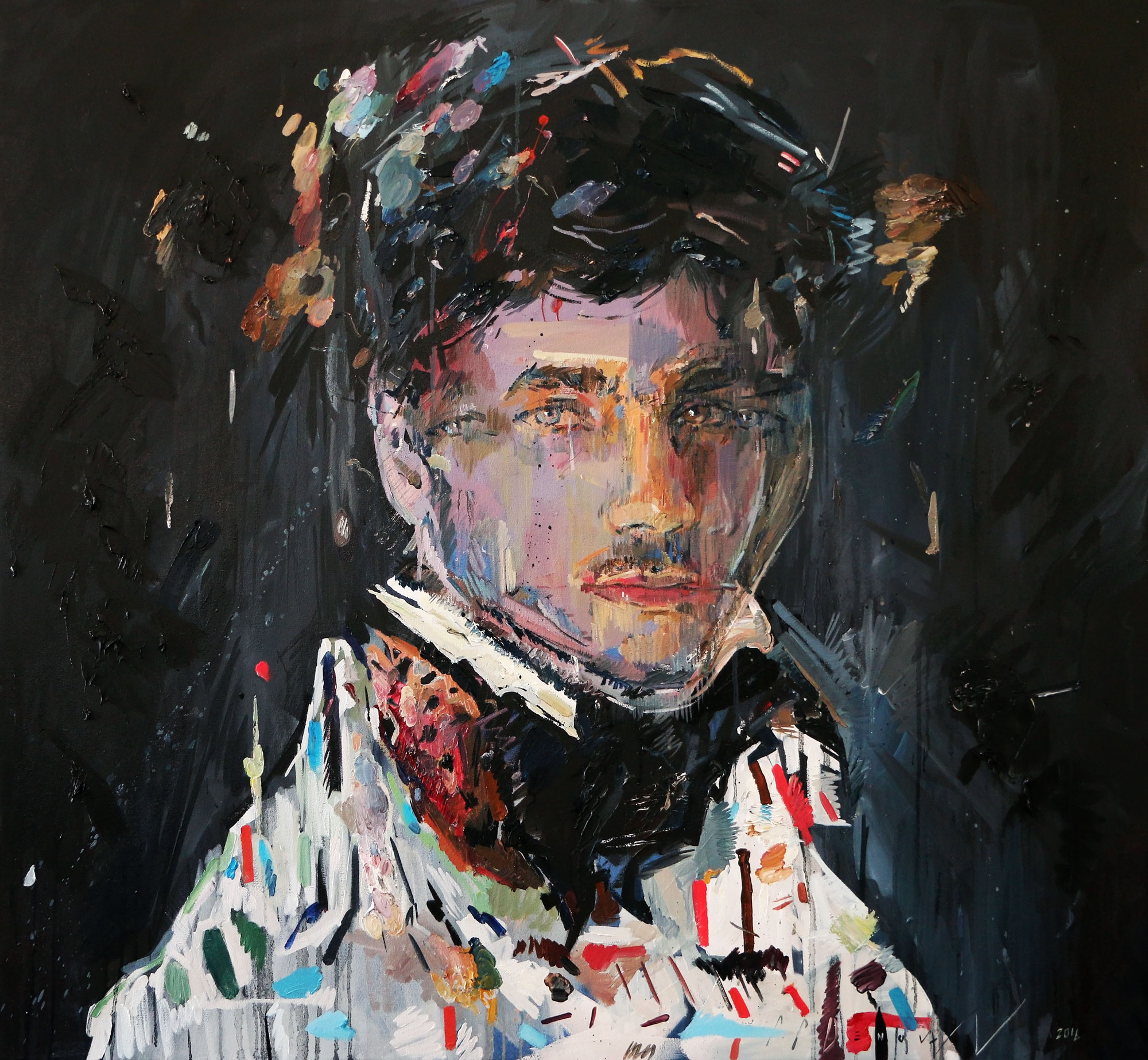 Guise (Michael Berardi). Oil on Canvas. 120cm x 130cm.