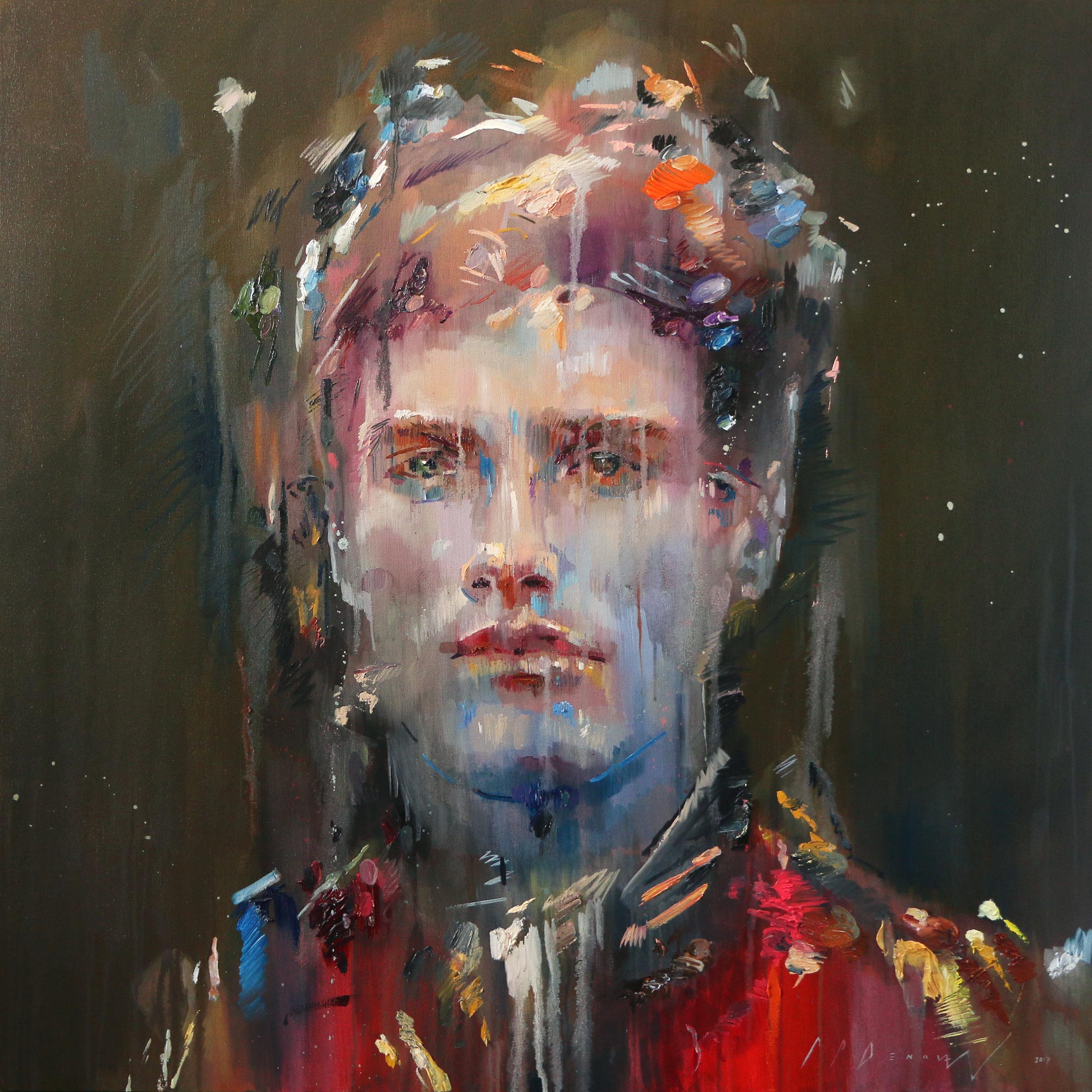 Apathetic Allegiance (Citlali-Nye). Oil on canvas. 130cm x 130cm.