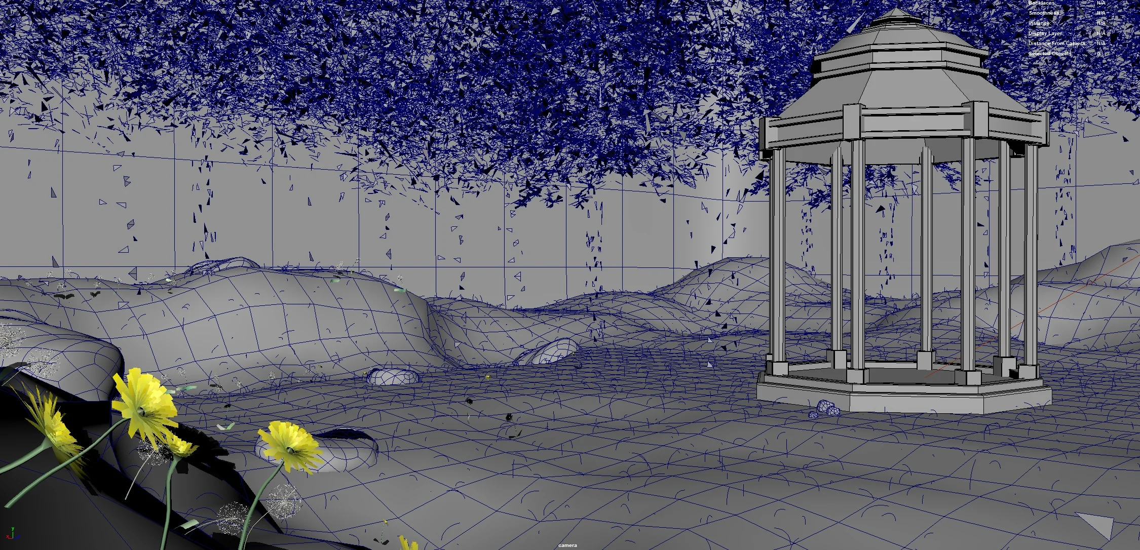  Wire Frame  Programs used: Maya 2016 