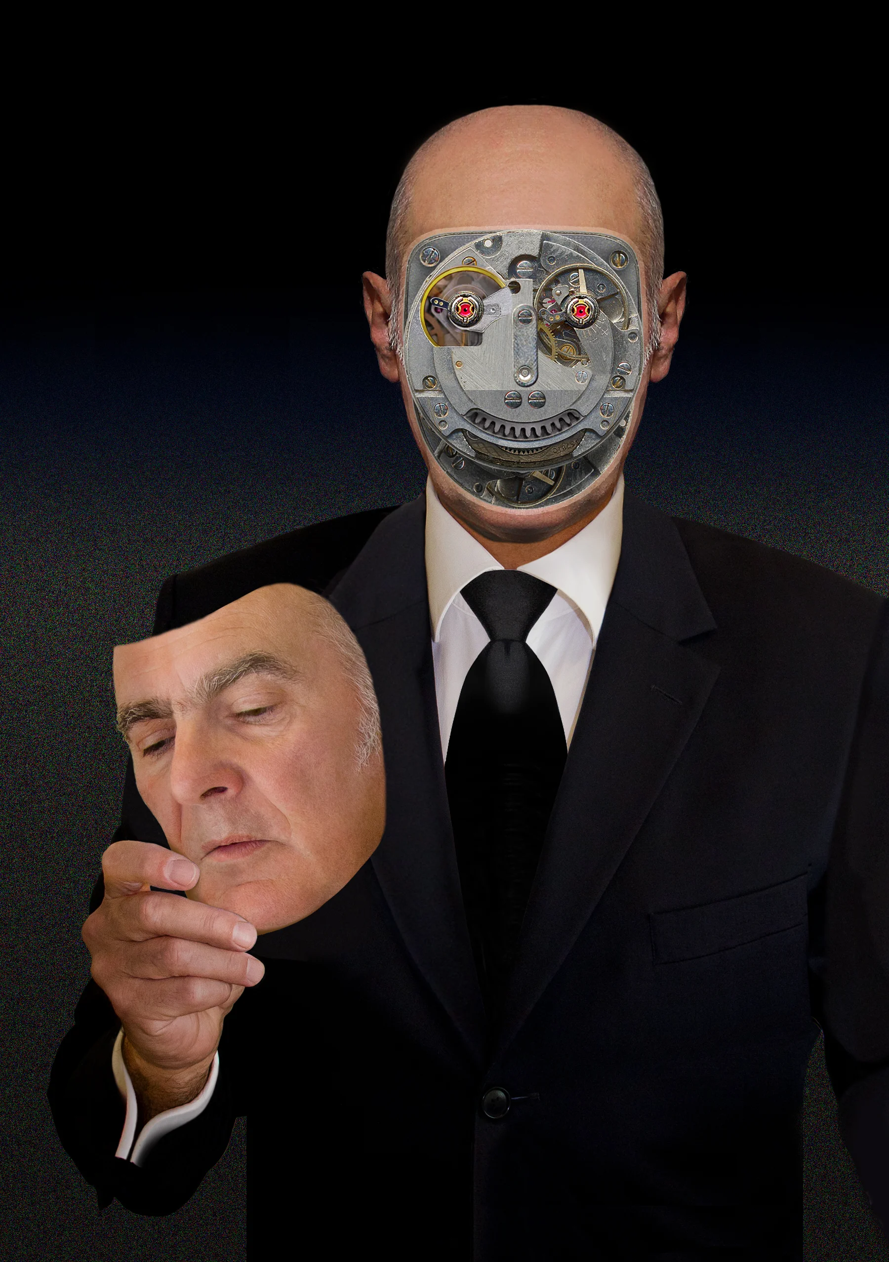 Man in the mask by Emmanuel Papadopoulos