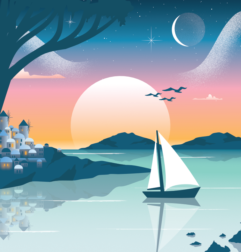 Sail boat mykonos sttyle.png