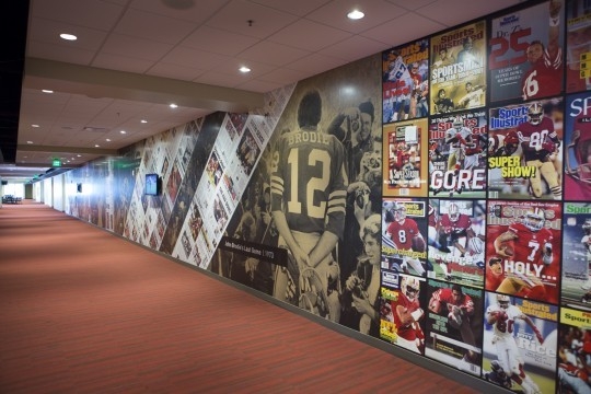 Silver Addy Award – 49ers Stadium Graphics – Sales Promotion – Branded Environment