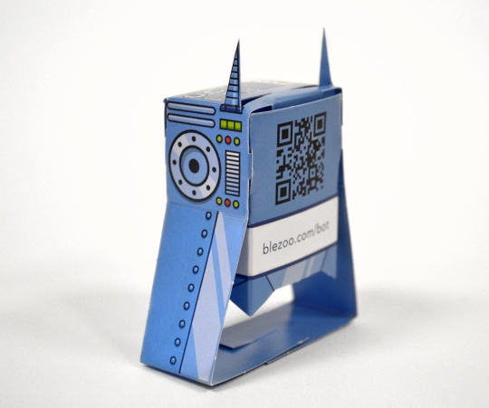 Fully Assembled Blezoo Bot - Rear