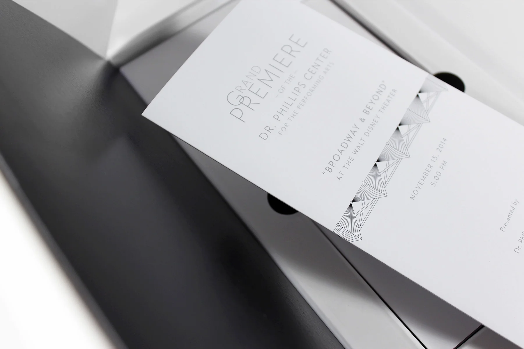 Dr. Phillips Center Gala Invitation