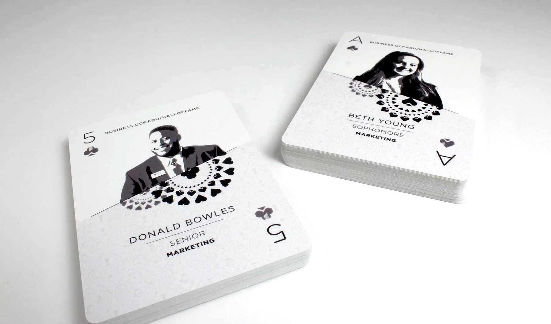 UCF Hall of Fame Event Playing Cards