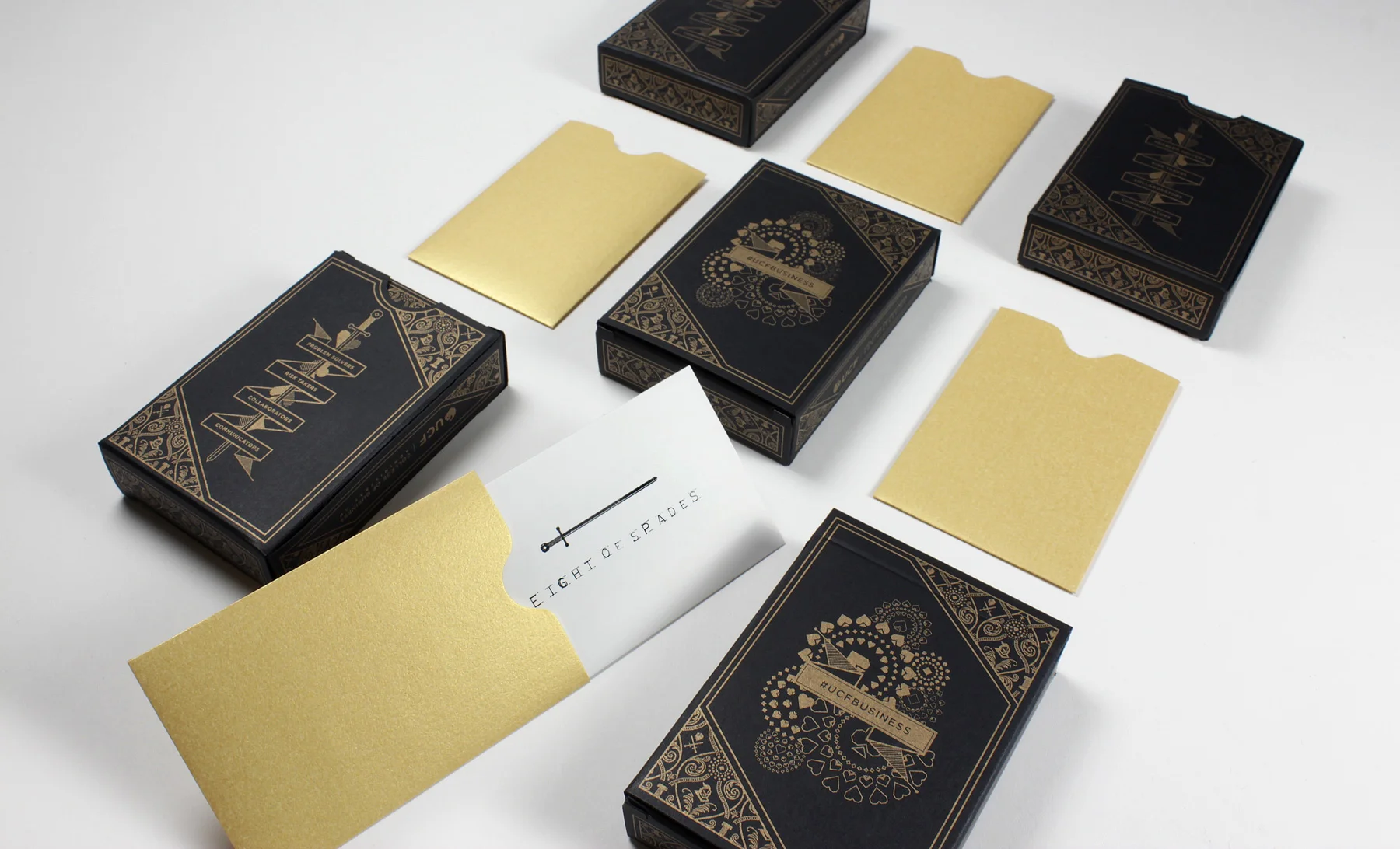 UCF Hall of Fame Event Playing Cards