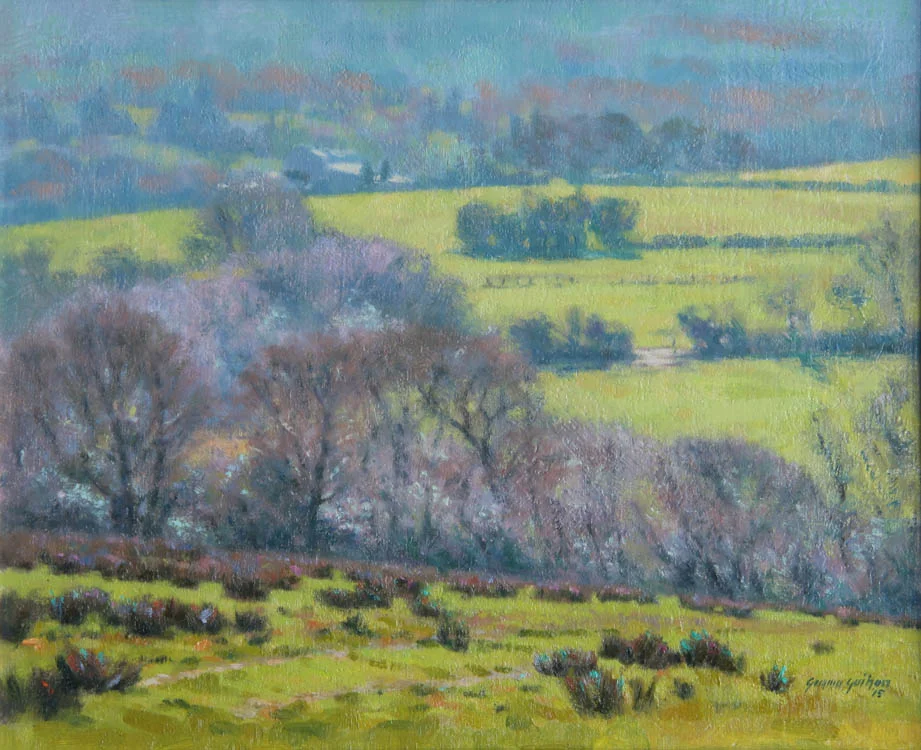 "Towards Home" Oil on Board 11" x 9"