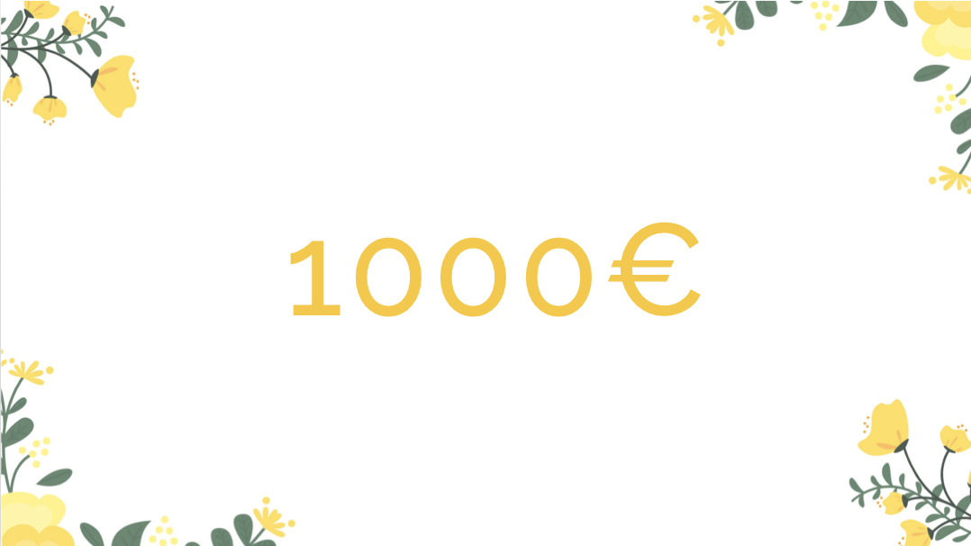 LAHJAKORTTI 1000€