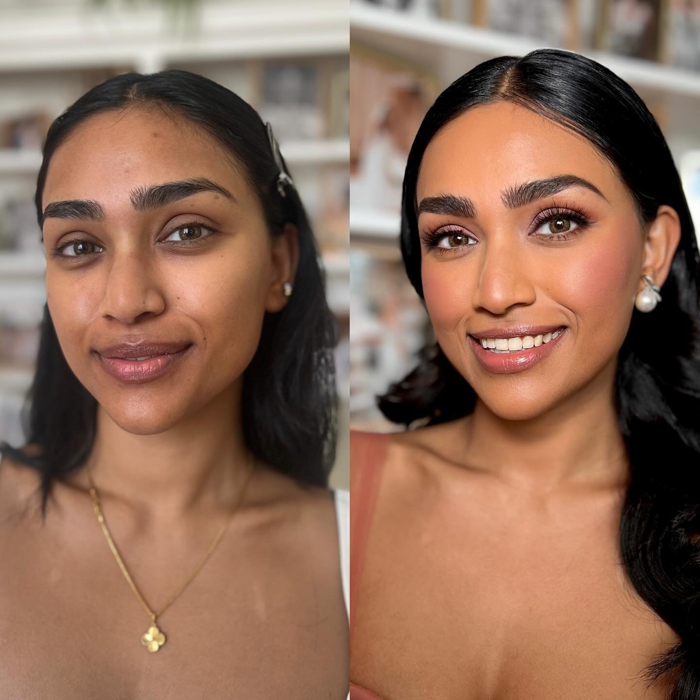 Who else LOVES a before &amp; after? ✨

Makeup isn&rsquo;t just about using the same products over and over. It&rsquo;s about knowing when to mix colours, knowing what will suit someone&rsquo;s eye shape or skin type and being able to enhance feature