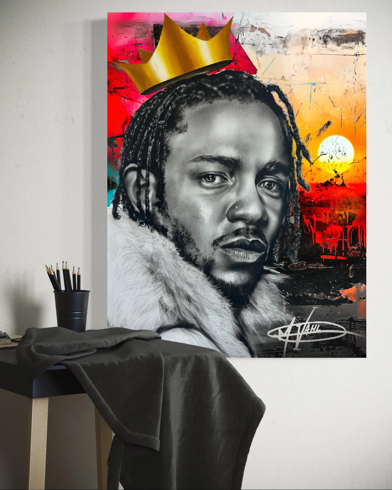 Kendrick Lamar fine art print