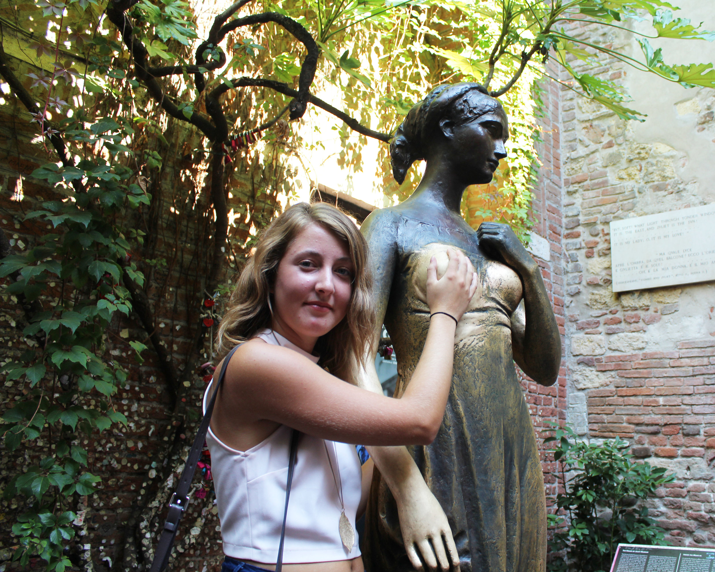 Please dont mind my face... I had a million tourists staring my way (also found it random holding a breast) haha.