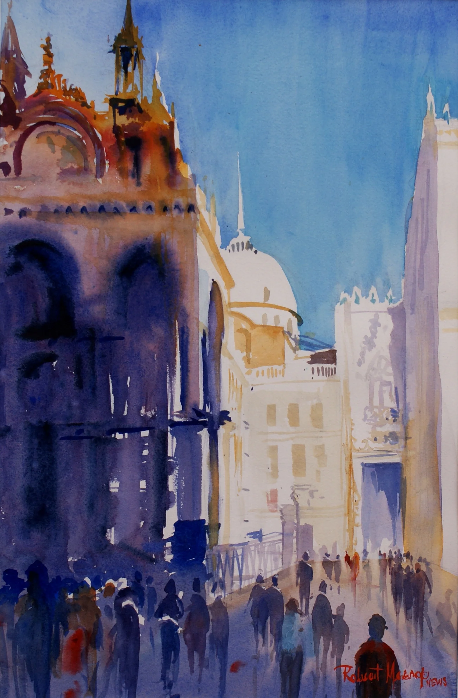 Mesrop R In The Shadows, Venice.jpg