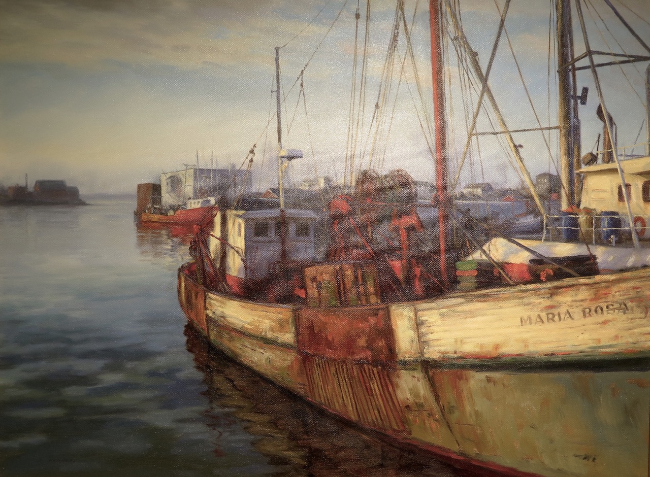 Oil/Acrylic Second Place  Steve Kennedy “Gloucester Morning