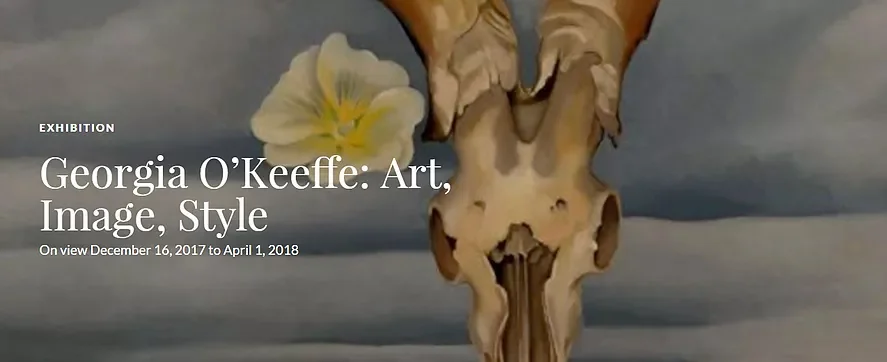 Trip to Peabody Essex Museum to Georgia O'Keeffe exhibit