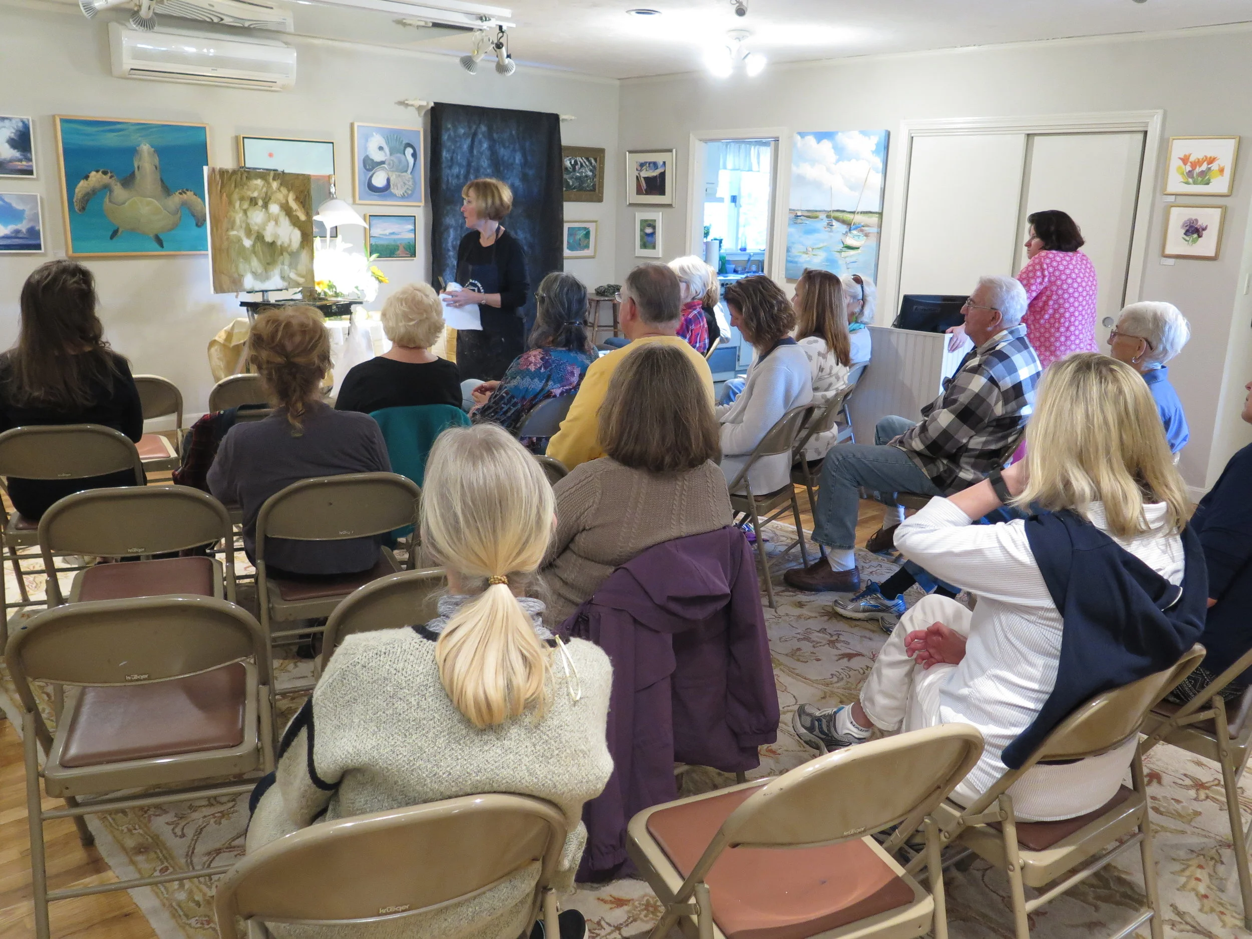 Oil Painting Demo with Maryalice Eizenberg