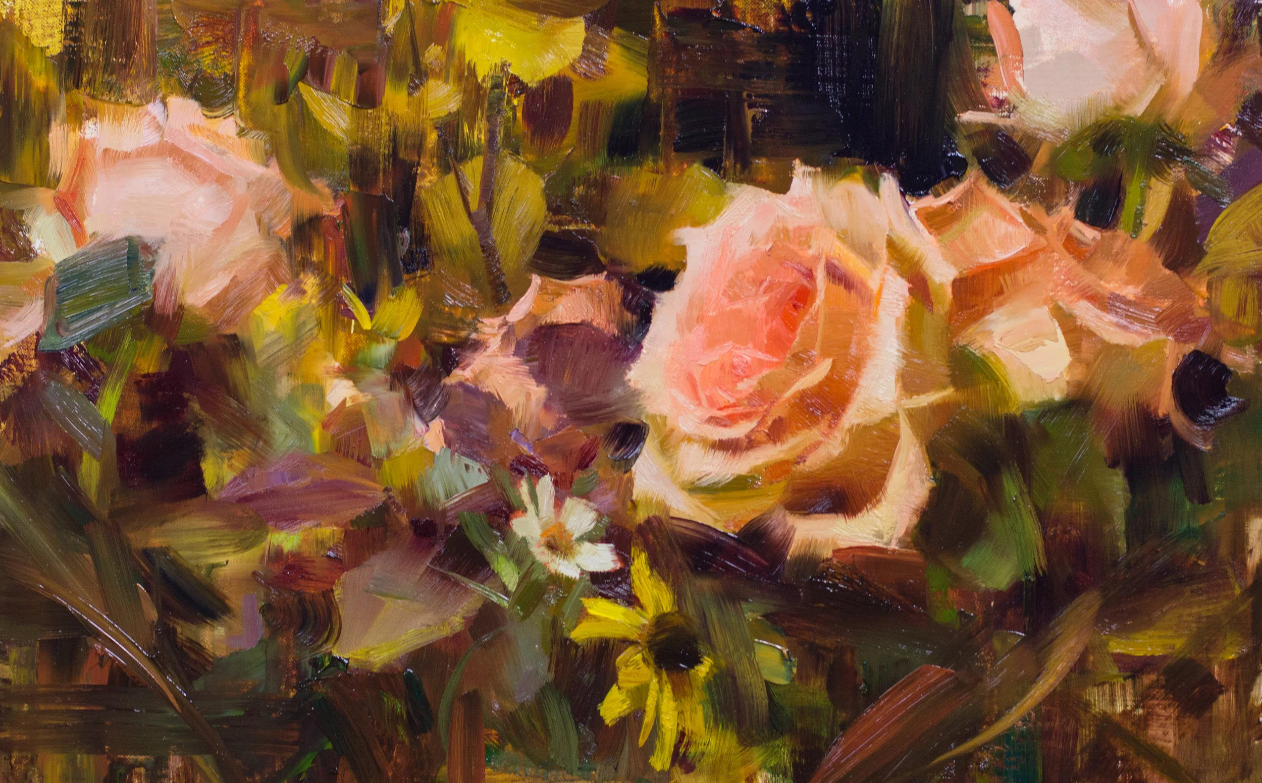 Daniel Keys - Still Life & Still Life Roses, in Oil