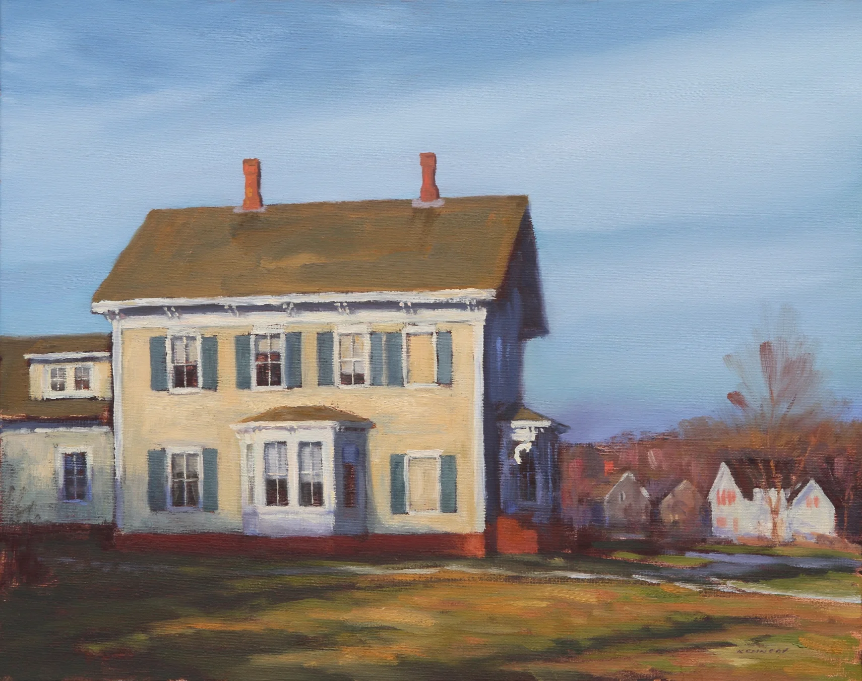 A Evening Descends ol 16x20 KENNEDY PTG .JPG
