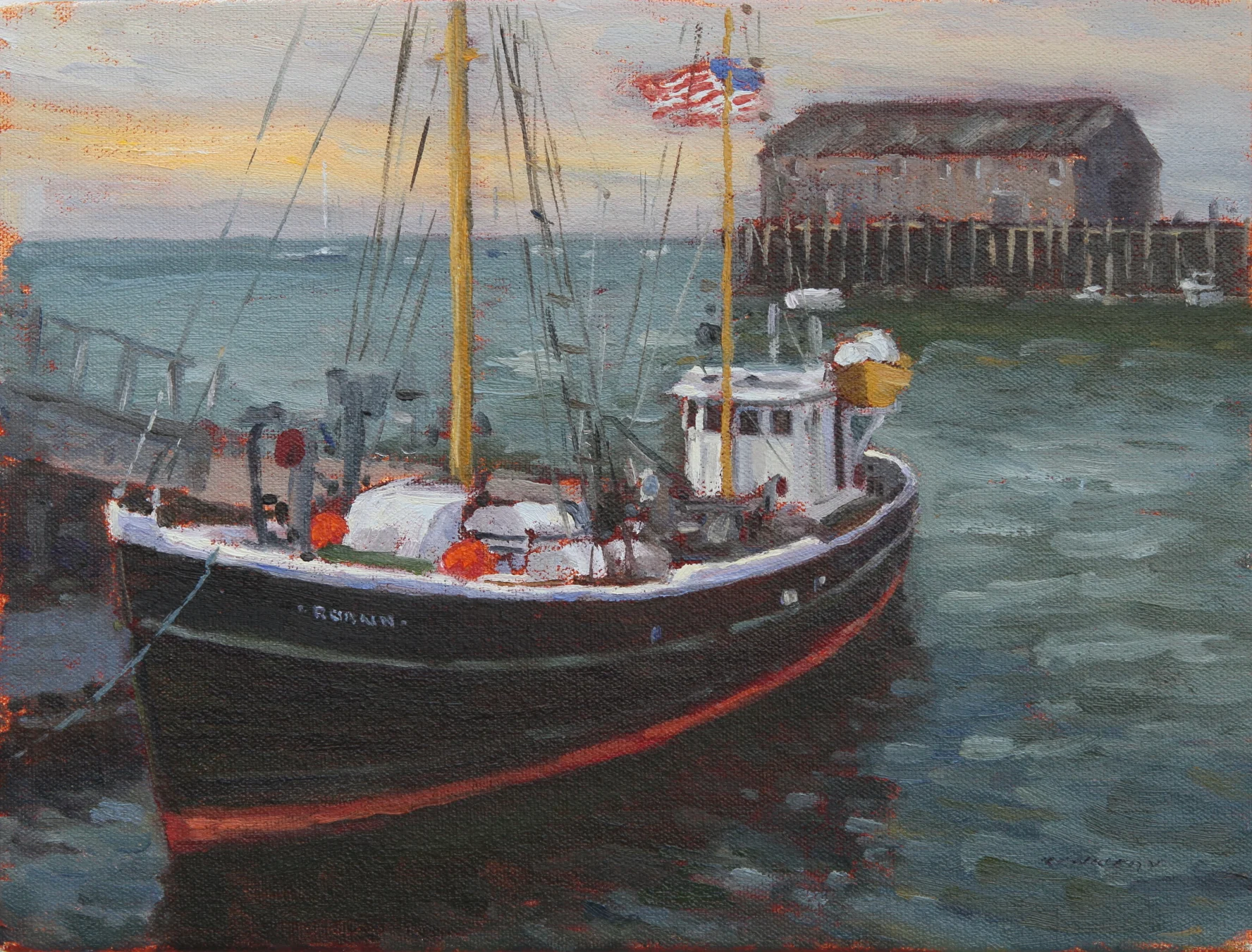 A Roann at Provincetown oc 9x12 KENNEDY PTG .JPG
