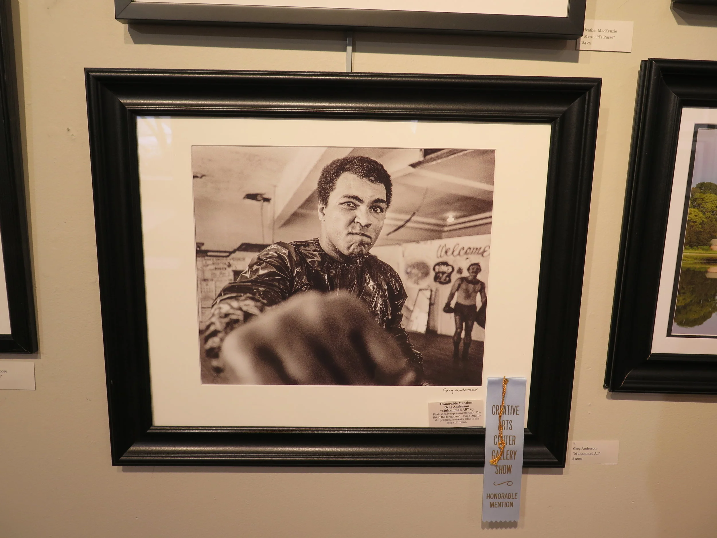 Honorable Mention Greg Anderson "Muhammad Ali" 