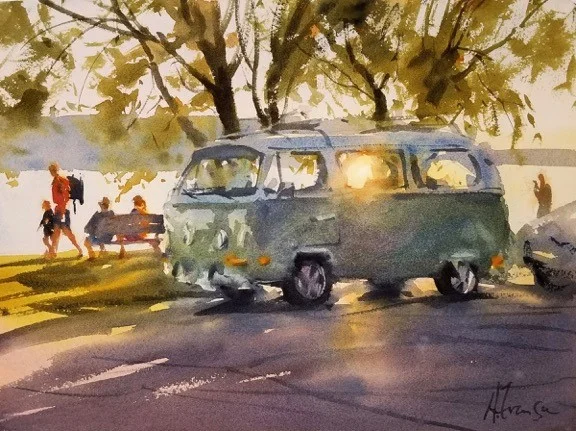 2022 Andy Evansen - Studio &amp; Plein Air Landscapes in Watercolor