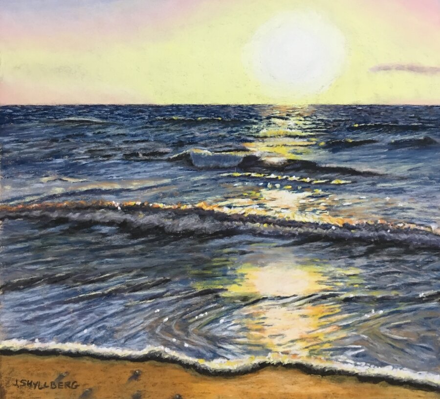 Jody Shyllberg "Bay Light" Pastel $425