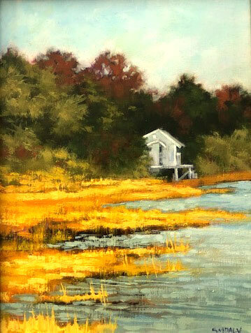 Sharon McCann Daly "Ryders Cove" Oil $400