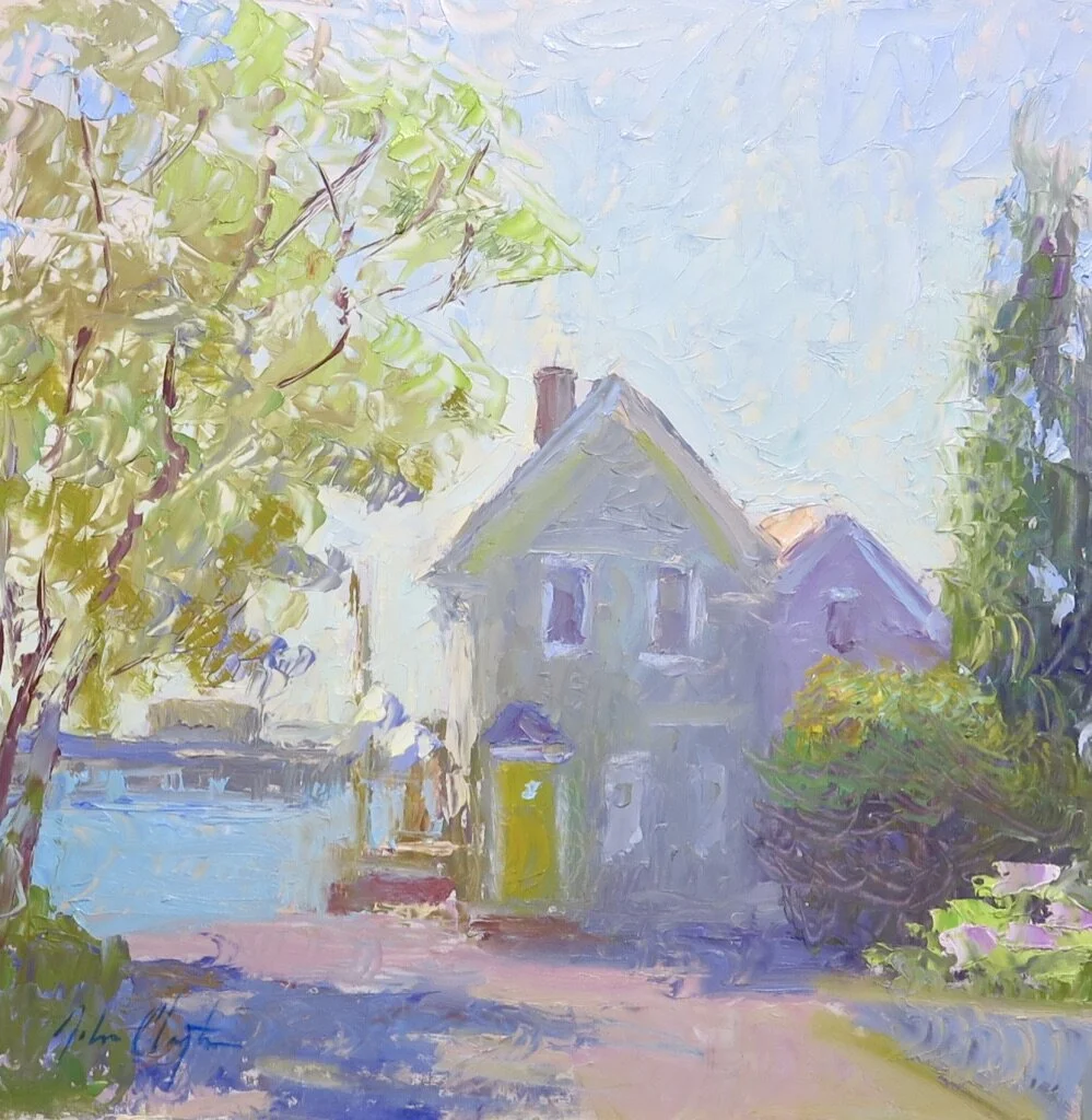 John Clayton, Oil- Yellow Door