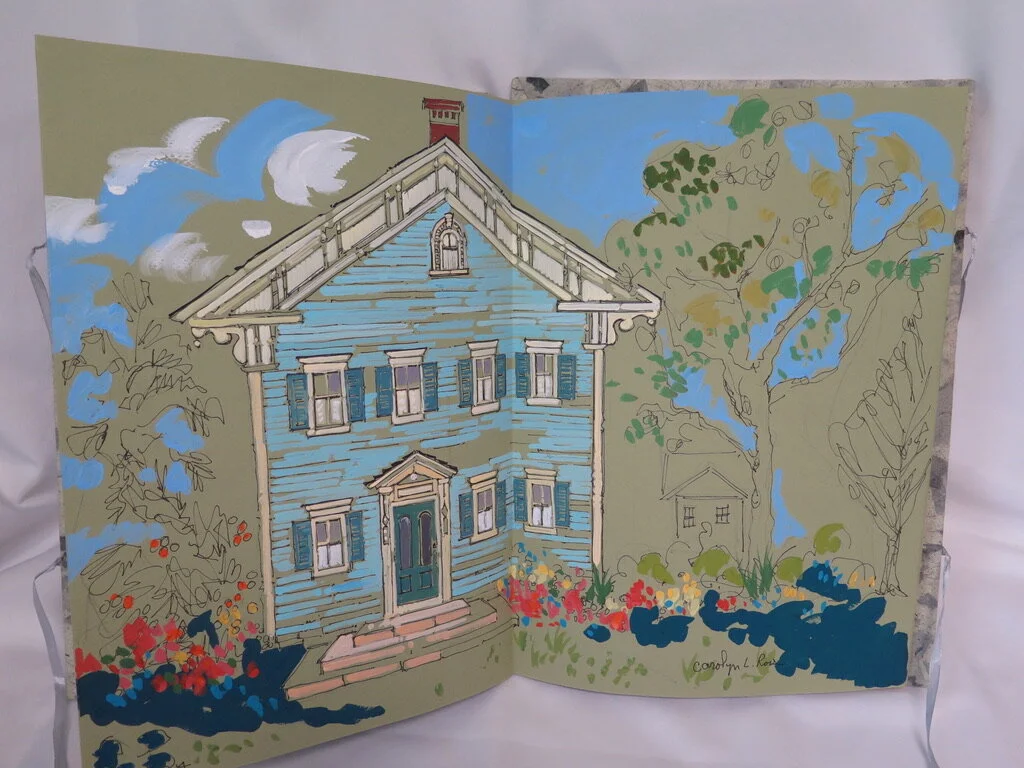 Carolyn Ross, Handmade book-Chatham Houses