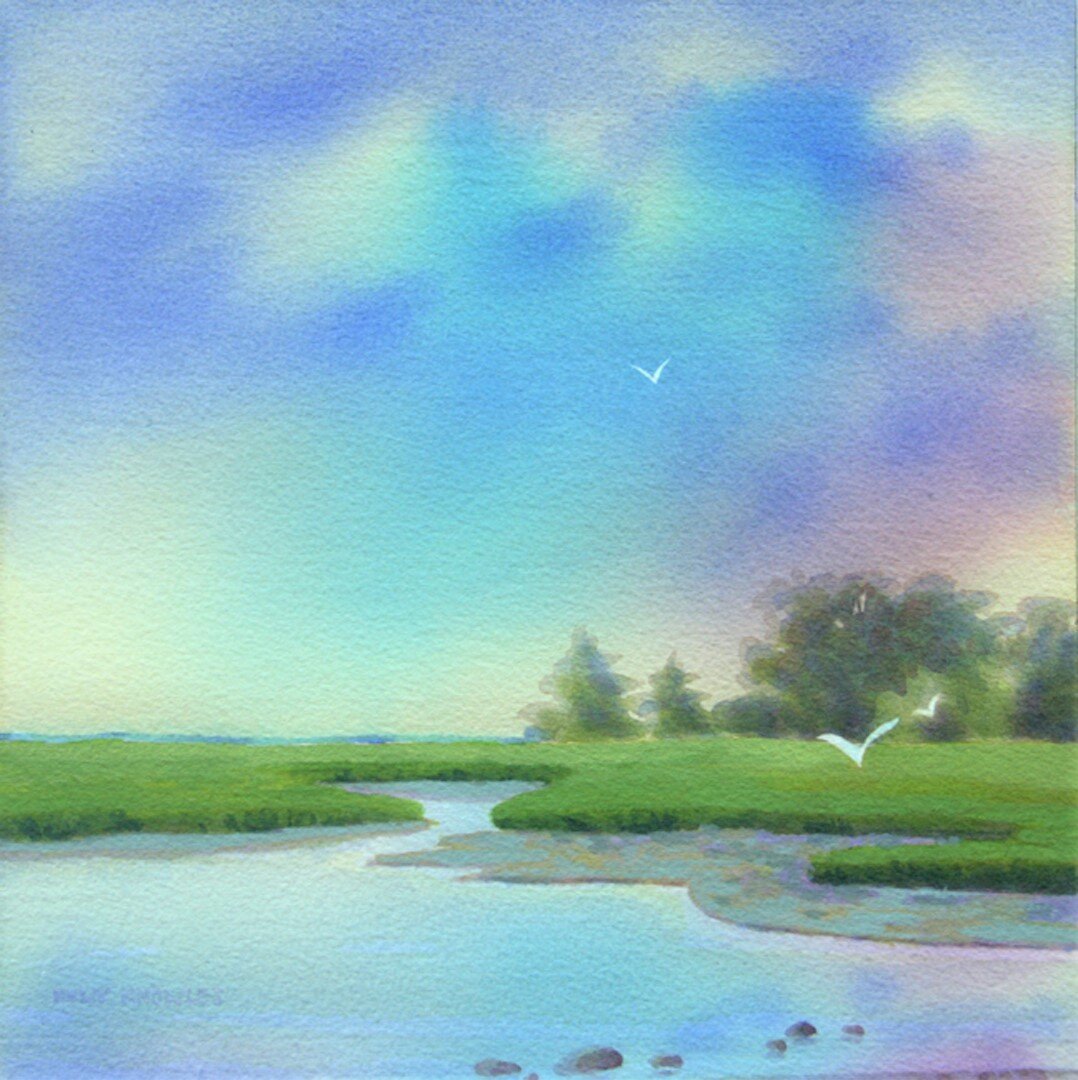 Kely Knowles, Watercolor- Pochet