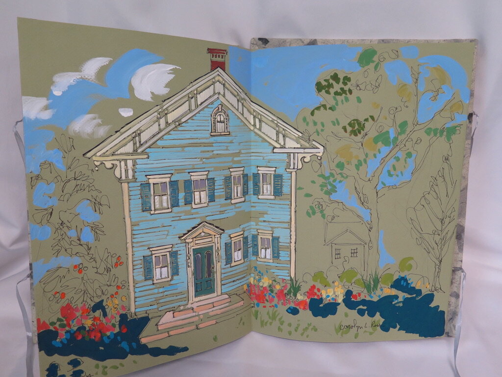 Carolyn Ross, Handmade book-Chatham