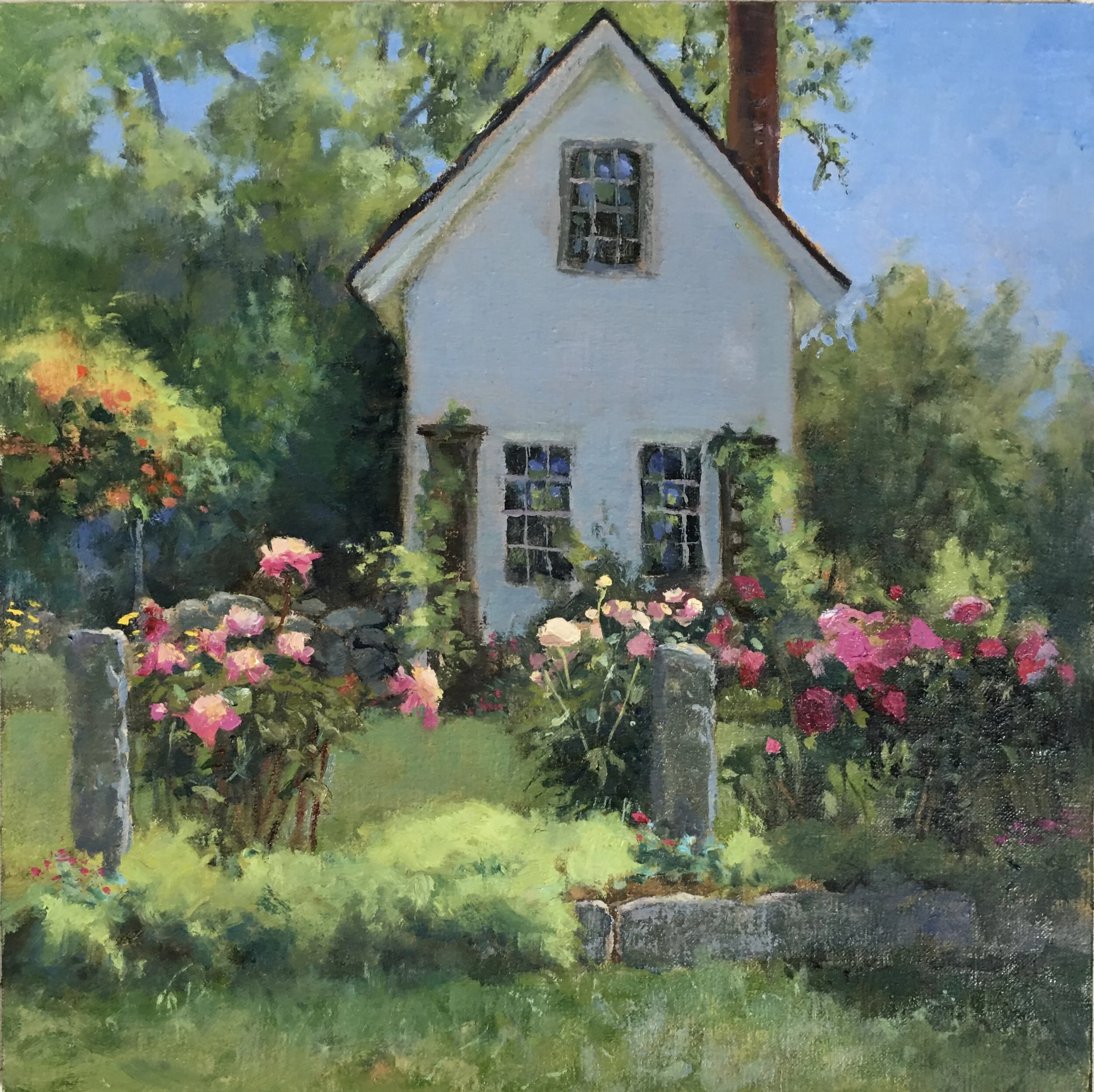 First Place Small Squares- Peg Runcie "Front and Center" Oil $500