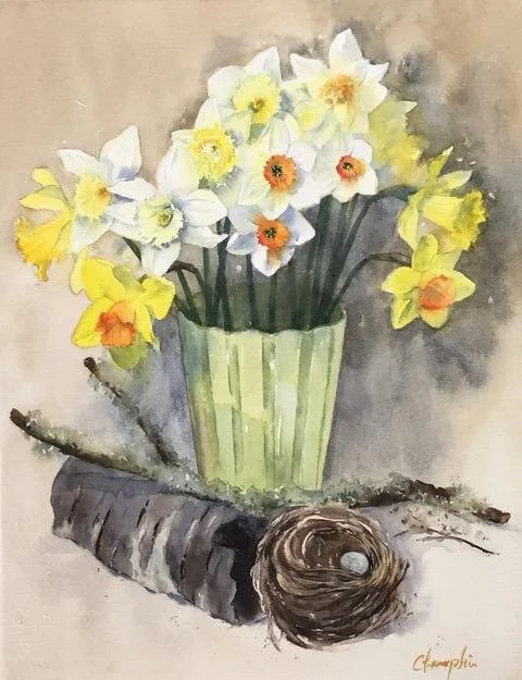 Vera Champlin- Narcissus & Daffs Demo
