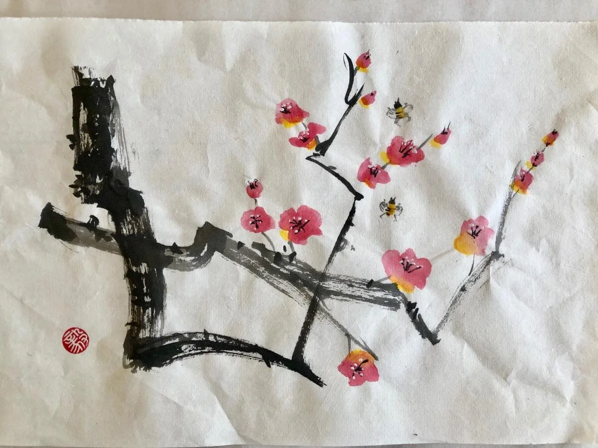 Marian Strangfeld- Sumi e