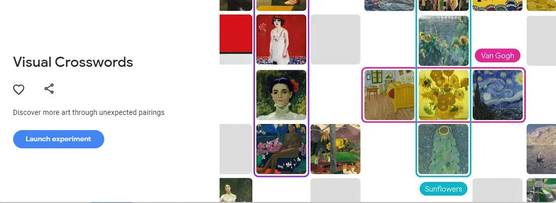 Visual Crosswords