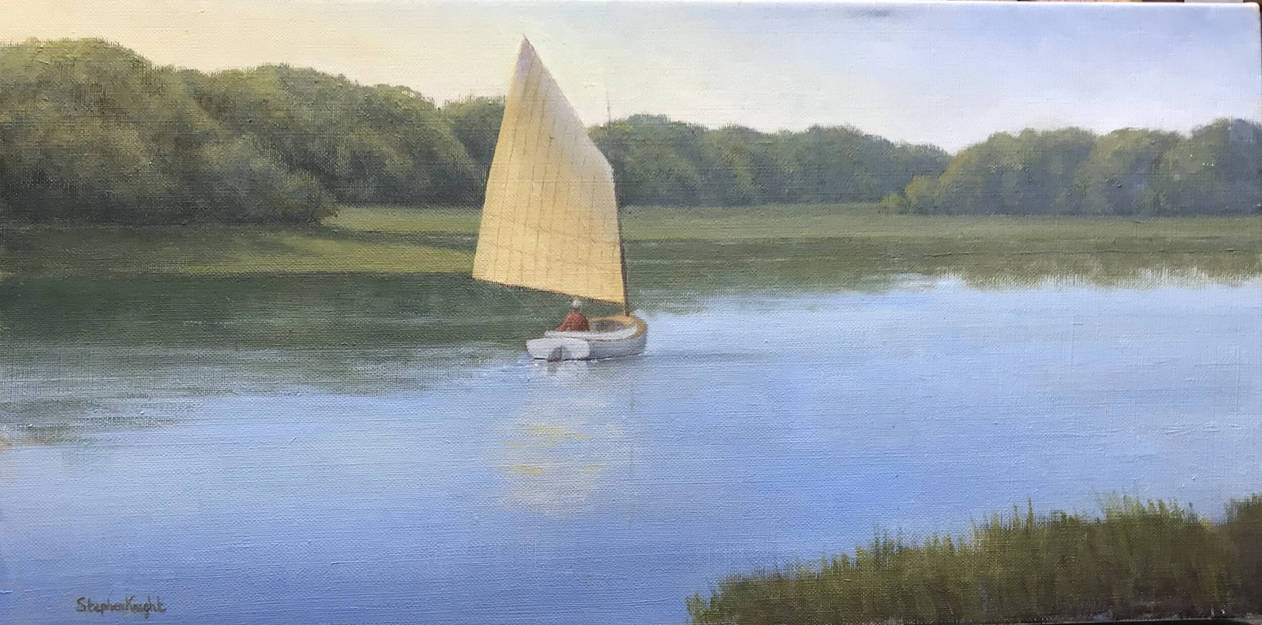 Stephen	Knight	Peace & Quiet	Oil	 $1,250 	14 X 11