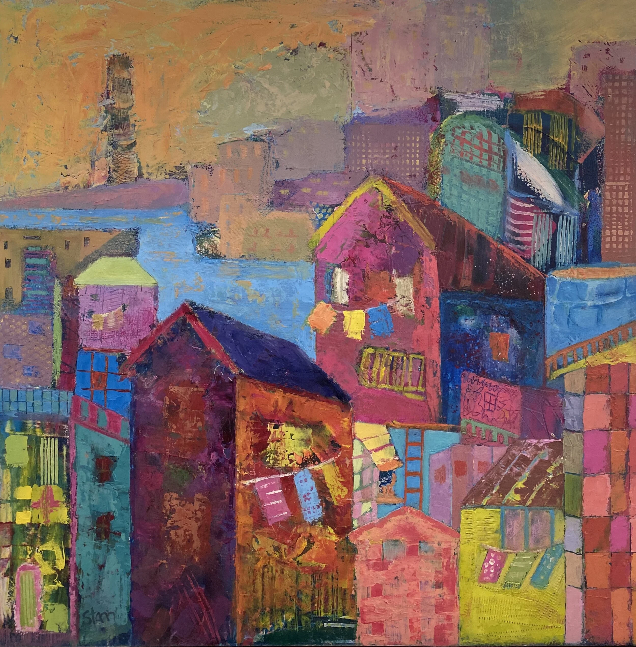 Sherri	Starr	Quarantine-11	Oil	 $650 	16x16