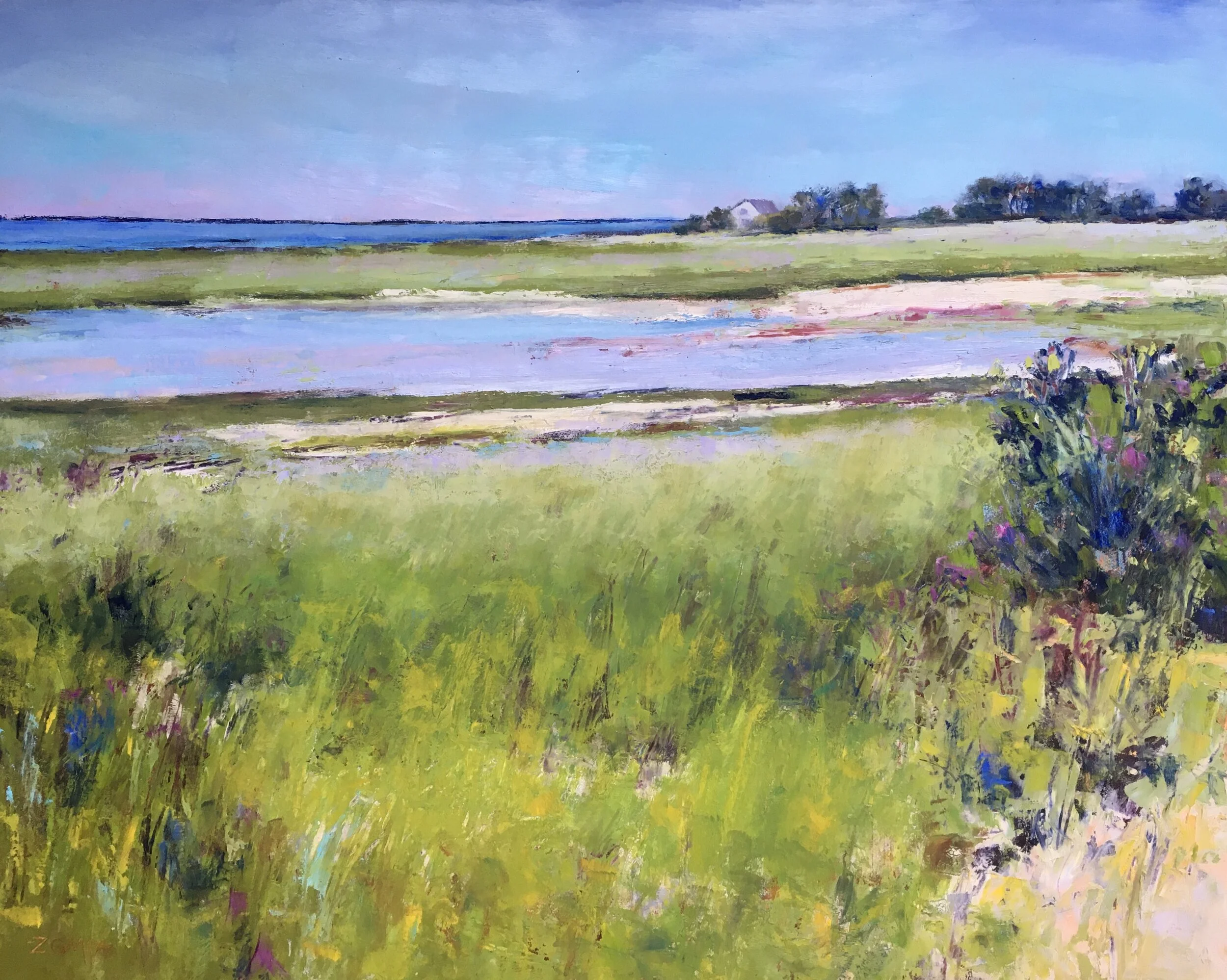 Denise	Zompa	Marsh View	Oil	 $1,500 	20 x 16