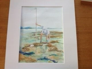 Jane	MacKenzie	Freddy Gathering Conch	Watercolor	 $400 	16x20